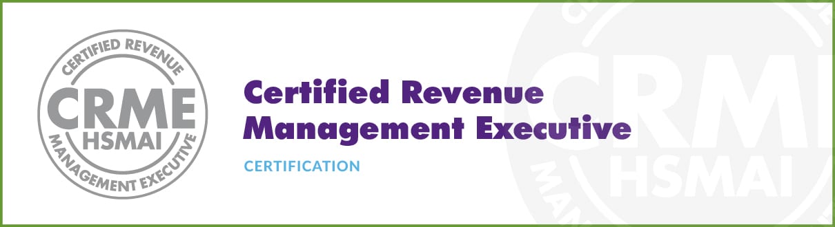 Certified Revenue Management Executive (CRME)