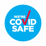 COVID safe badge