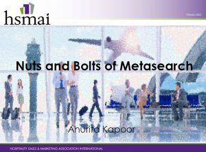 Metasearch tips for hoteliers