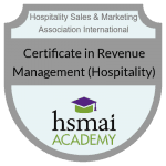 Cert of Revenue Management badge HSMAI