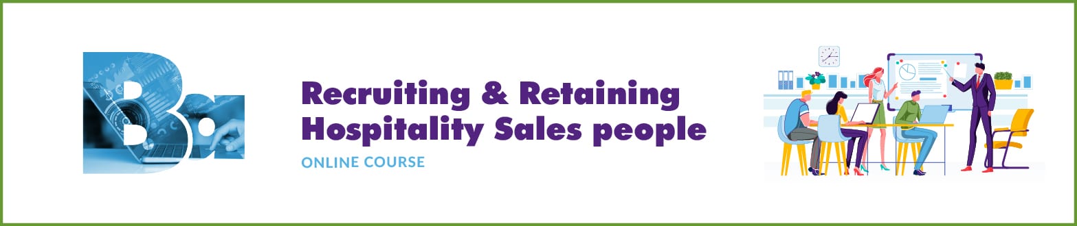 Recruiting and Retaining Hospitality Salespeople
