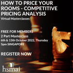 Masterclass -how to price your rooms