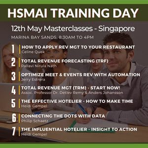 HSMAI Training Day agenda